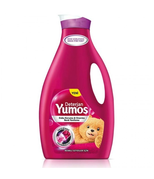 Detergent lichid de rufe YUMOS Color, 2,52L