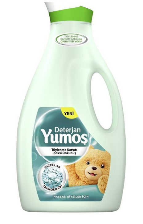 Detergent lichid tesaturi Delicate YUMOS, 2.52L