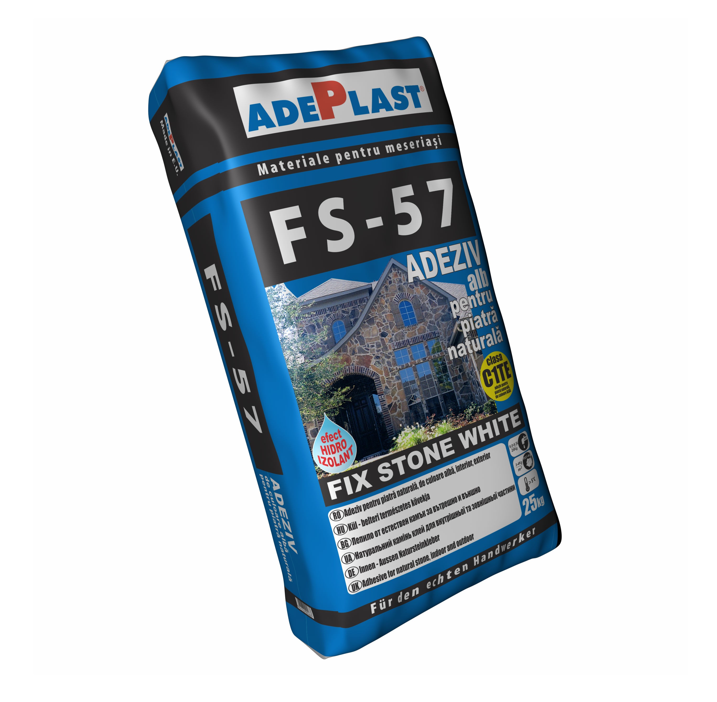 Adhesives ceramic tiles - Adhesive for natural stone FS-57 Adeplast 25kg, https:maxbau.ro