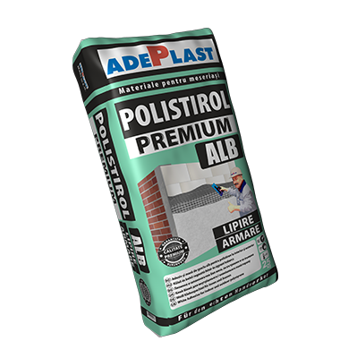 Adezivi termosistem - Adeziv pentru polistiren Adeplast Polistirol Premium alb 25kg, maxbau.ro