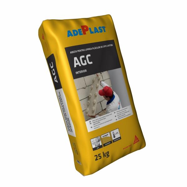 Adeziv pentru placi gips carton - Adeziv placi gips carton AGC Adeplast 25 Kg, maxbau.ro