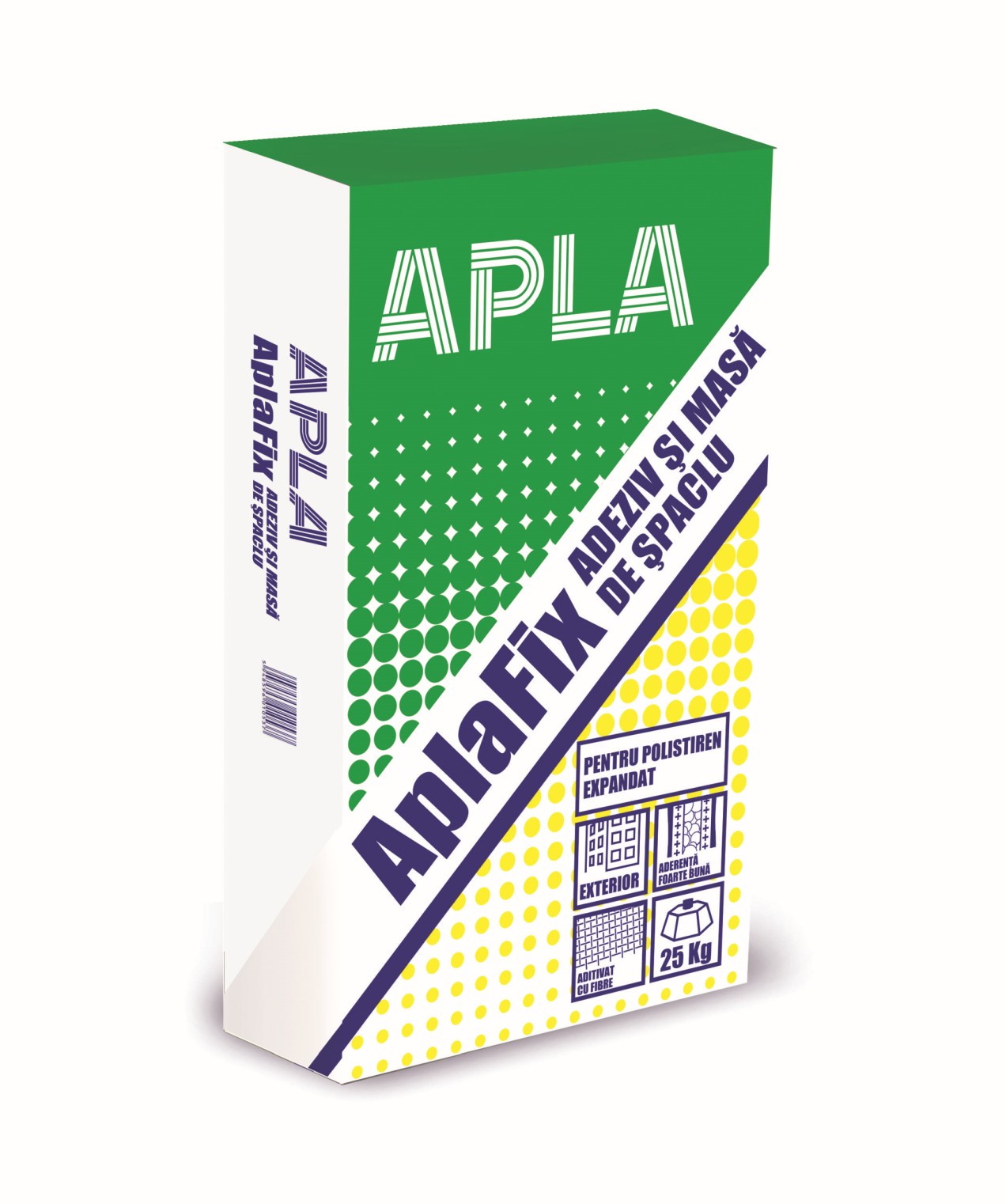 Adezivi termosistem - Adeziv si masa de spaclu pentru polistiren expandat AplaFix 25kg, https:maxbau.ro