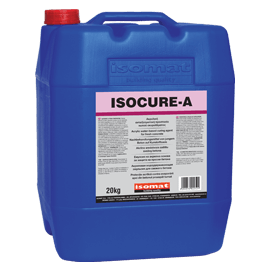 Special Cement Grout - Acrylic agent against evaporation of freshly molded concrete water Isocure-A Isomat 20kg, https:maxbau.ro