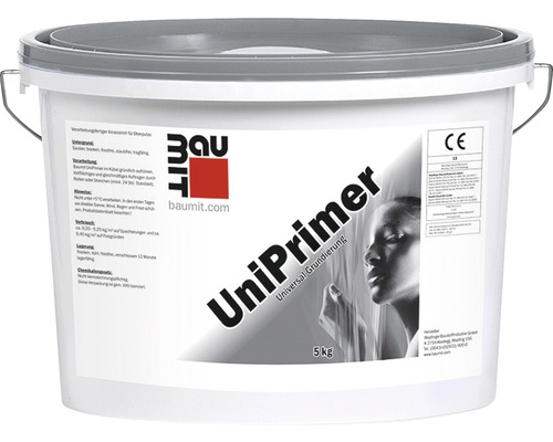 Primers for plastering - Primer Baumit UniPrimer 25kg, https:maxbau.ro