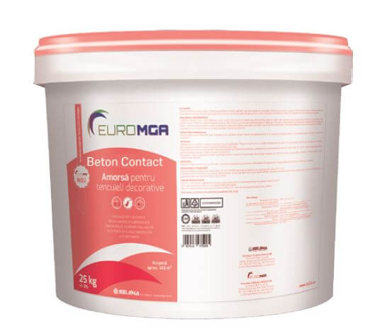 Primers for plastering - Primer for plaster Concrete Contact EuroMGA 10kg, https:maxbau.ro
