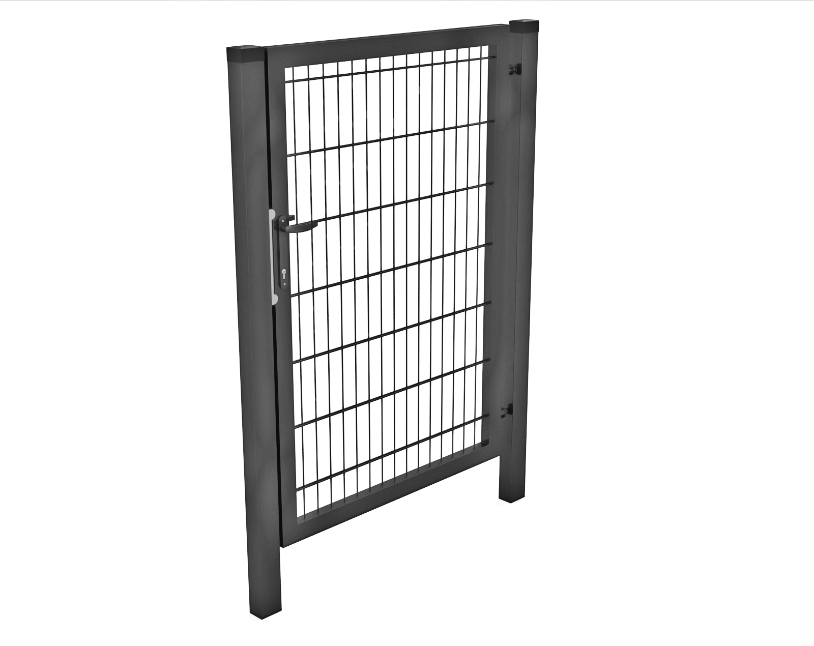 Fence gates - Single fence anthracite 1.2 x 1.0 m ECO, https:maxbau.ro