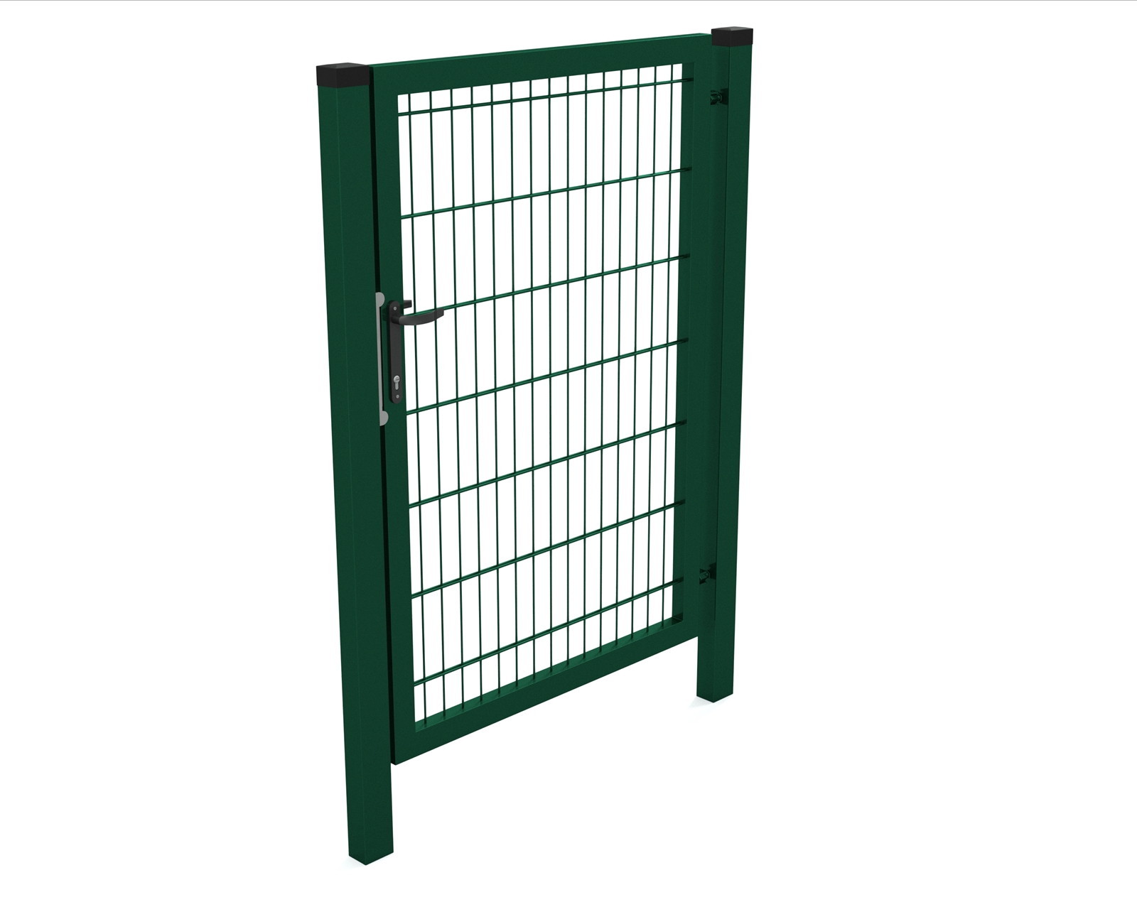 Porti de gard - Ansamblu poarta gard simpla verde 1.2 x 1.0 m ECO, maxbau.ro