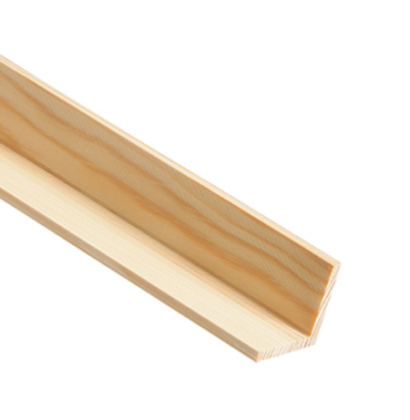 Wood paneling accessories - Inside corner wand 20 x 20 x 2500 mm, https:maxbau.ro