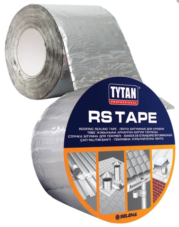 Produse pentru hidroizolatii si etansari - Banda de etansare bituminoasa Tytan RS Tape antracit 15cm x 10m, maxbau.ro