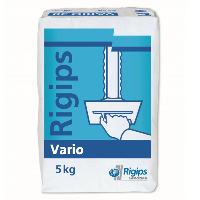 Grout joints for plasterboard - Chit de rosturi Rigips VARIO 5 kg, https:maxbau.ro