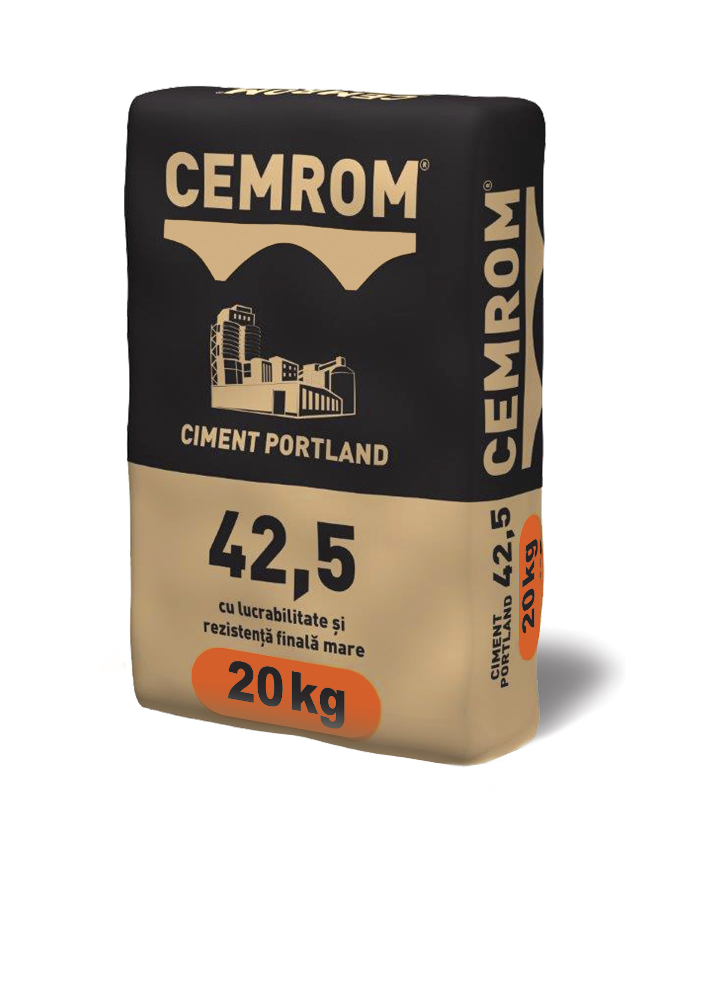 Ciment - Ciment Cemrom CEM II 42.5 N 40KG, https:maxbau.ro