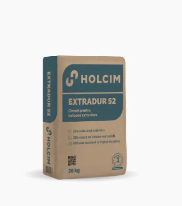Cement - Holcim ExtraDur Cement CEM II/A-S 52,5R 20 kg, https:maxbau.ro