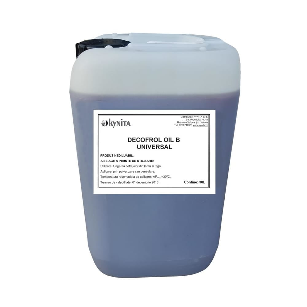 Accesorii Cofraje - Decofrol Oil B (nediluabil) 30L, https:maxbau.ro