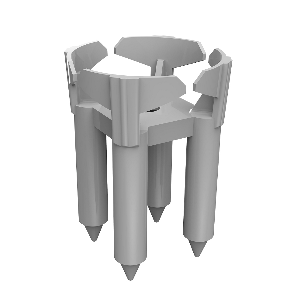 Accessories Formwork - Plastic pointed feet tower H25/Bar diameter 6-20mm (900 pcs/pkg) TR, https:maxbau.ro