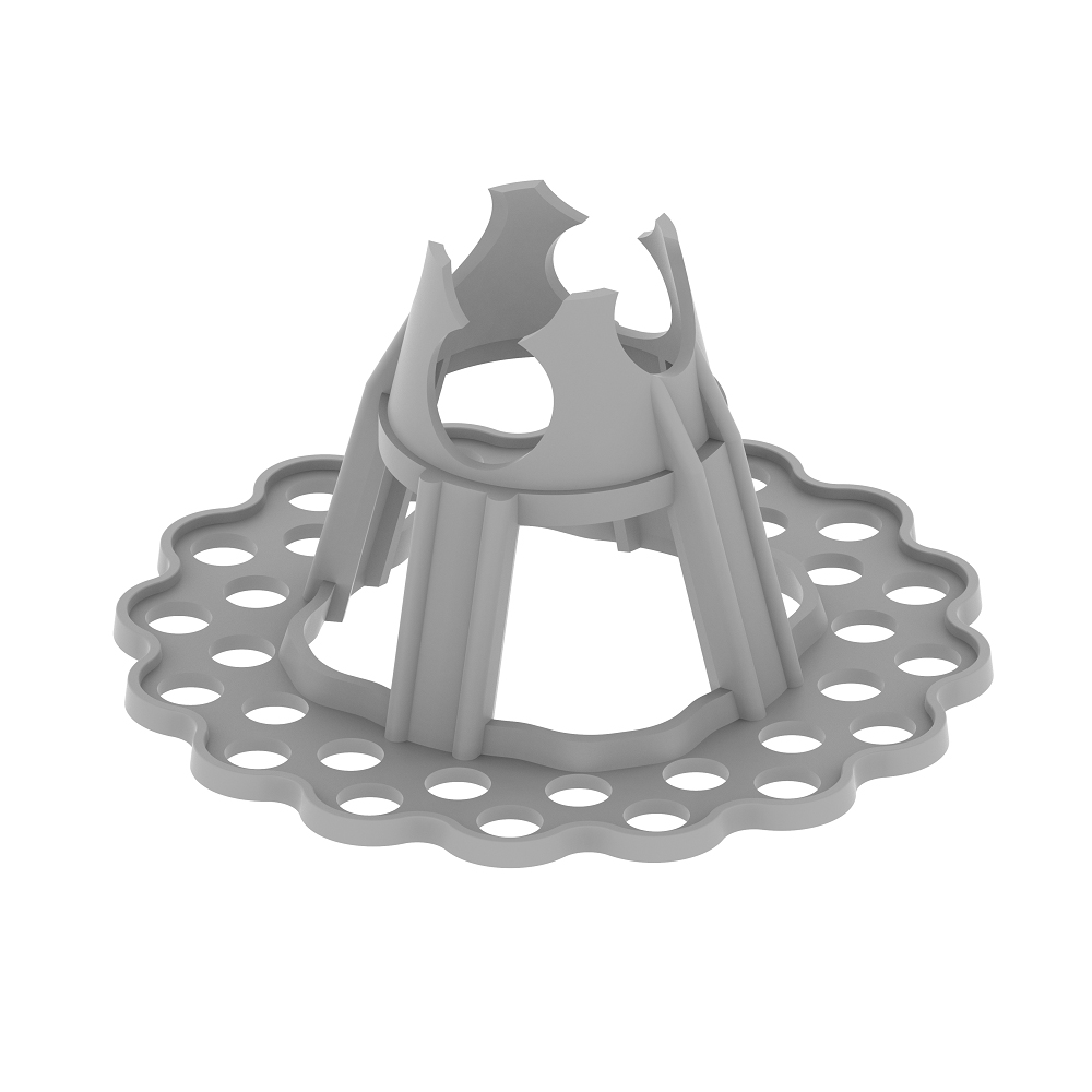 Accessories Formwork - Mesh bar chair with base H25-30 mm (400 pcs/pkg) TR, https:maxbau.ro