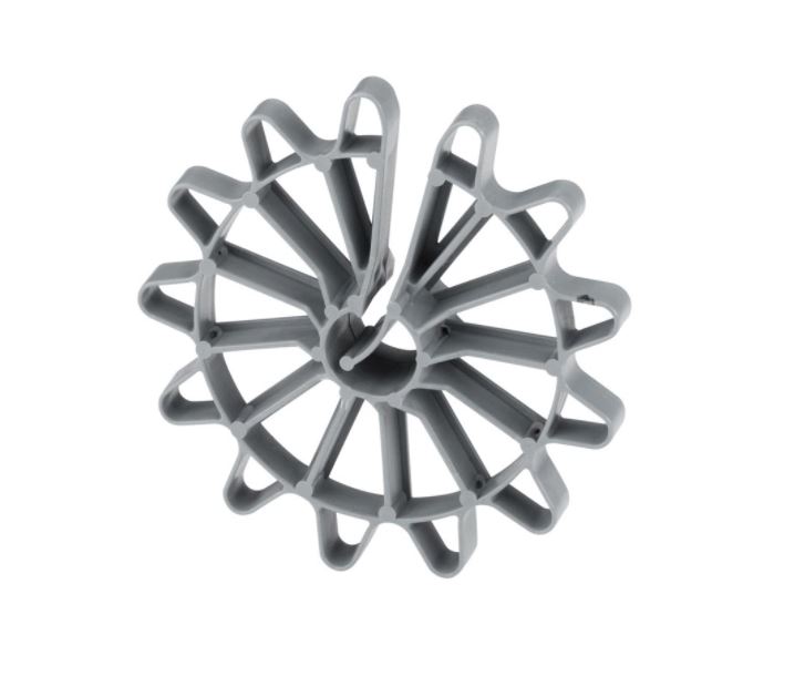 Accessories Formwork - Plastic wheel spacer D25/Rebar diameter range 6-12 mm (1000 pcs/pkg) TR, https:maxbau.ro