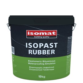 Products for waterproofing and sealing - Elastomeric bituminous emulsion Isomat Isopast-Rubber 19kg, https:maxbau.ro