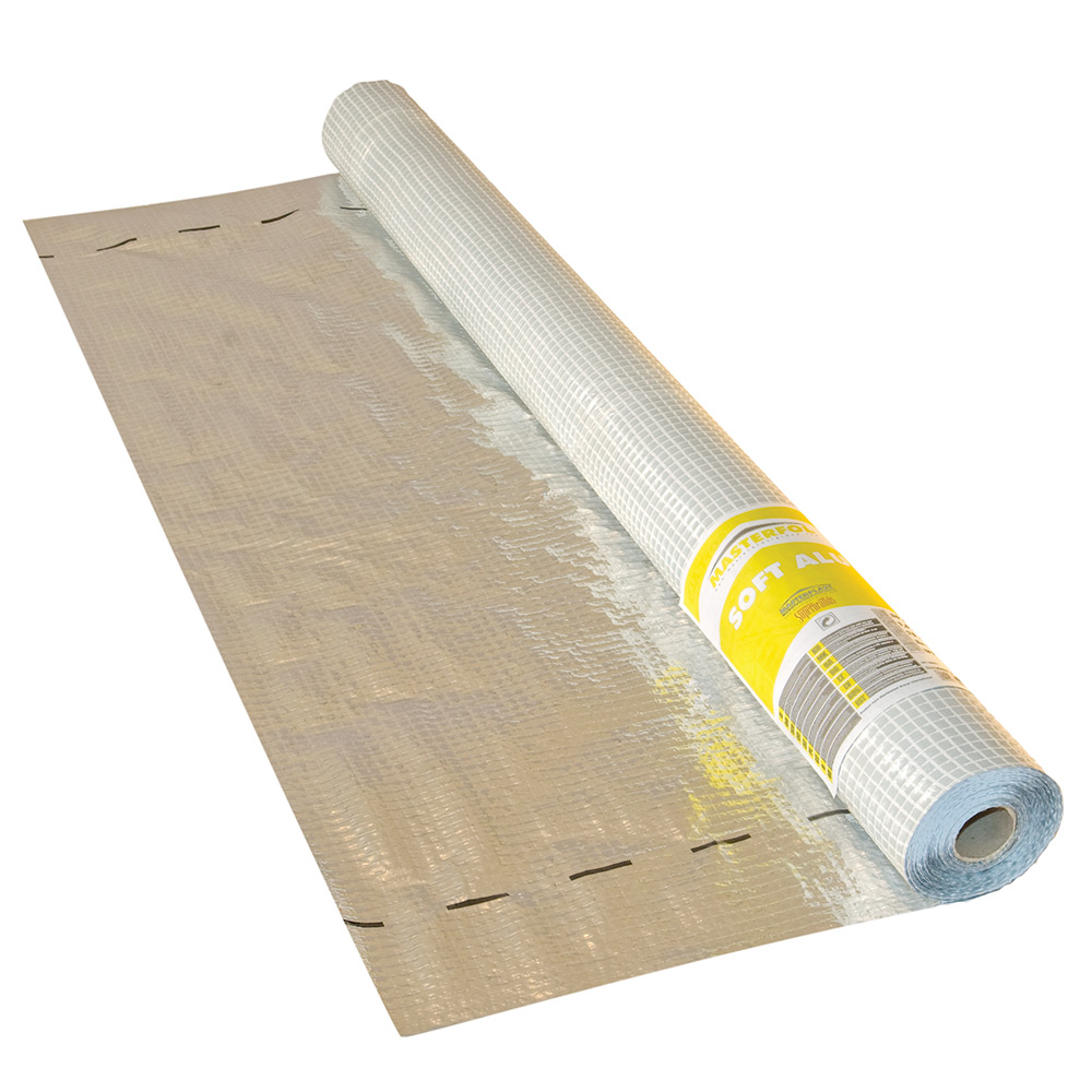 Products for waterproofing and sealing - Masterfol Soft Alu 74mp vapor barrier foil, https:maxbau.ro