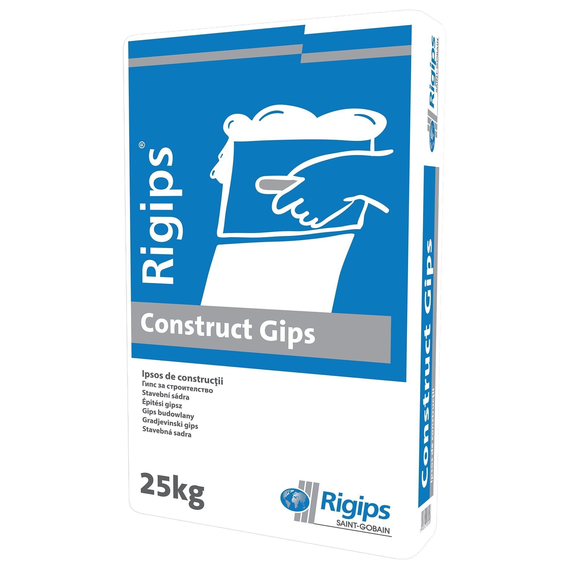 Gleturi - Ipsos de constructii Rigips Construct Gips T 25kg, https:maxbau.ro