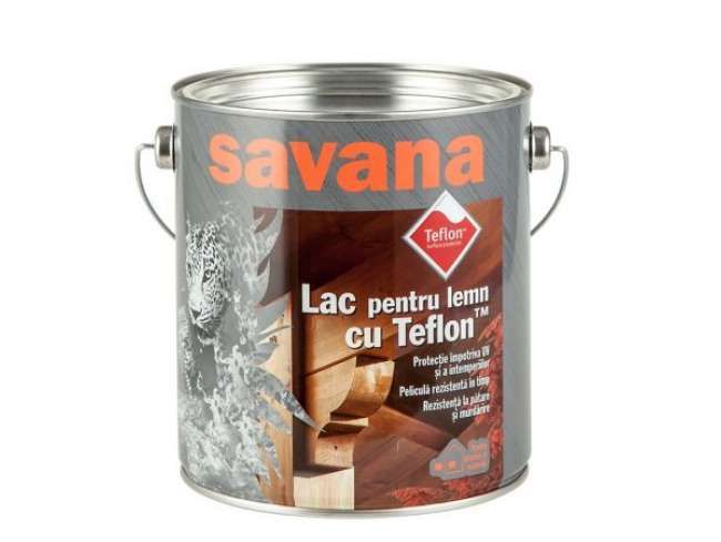 Paints - Wooden varnish with Teflon Savana cherry color 2.5L, https:maxbau.ro