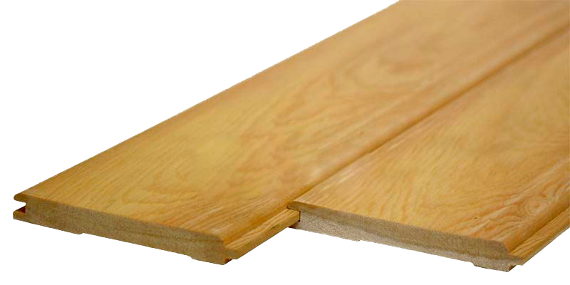 Wood paneling - Larch wood paneling 12.5mm thickness, 96 x 3000 mm, exterior, class A, https:maxbau.ro