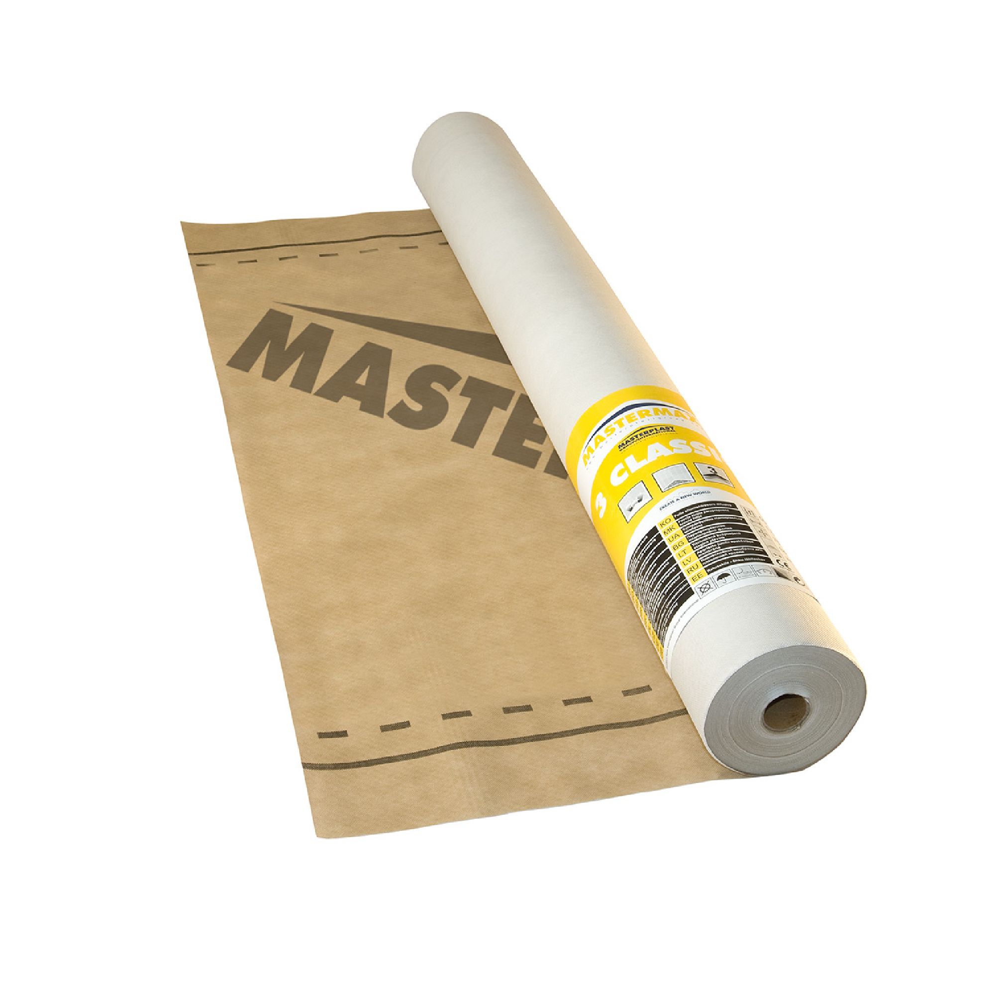 Waterproofing membranes - Mastermax 3 Classic Diffuse Film Membrane 135gsm, 75sqm/roll, https:maxbau.ro