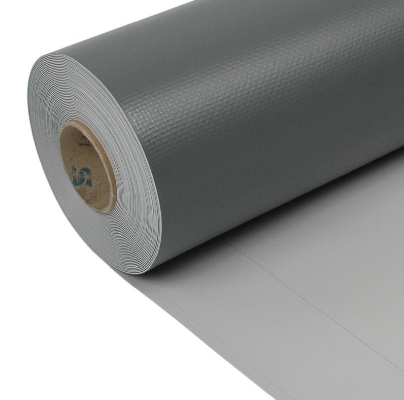 Waterproofing membranes - PVC membrane Sikaplan G-15 Light Gray 1.8 kg/sqm,Aƒâ€šA'â 40 mp/rola, https:maxbau.ro