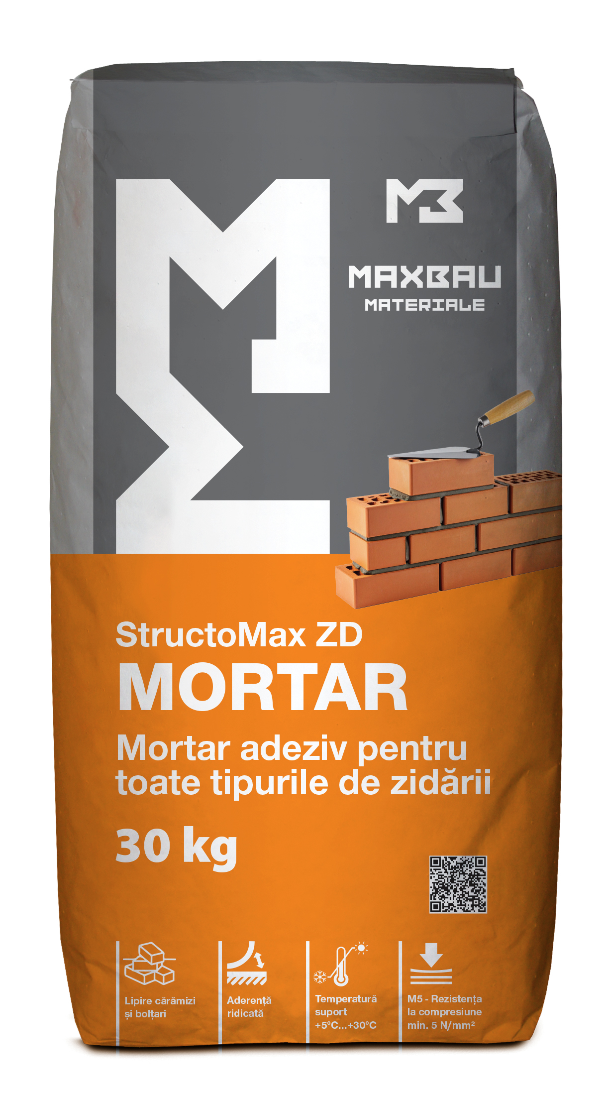 Mortare Mortare de zidarie Mortar adeziv pentru zidarie Maxbau Struc...