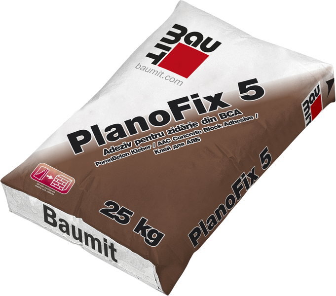 Masonry Cement Grout - Baumit cement grout PlanoFix 5 25kg, https:maxbau.ro