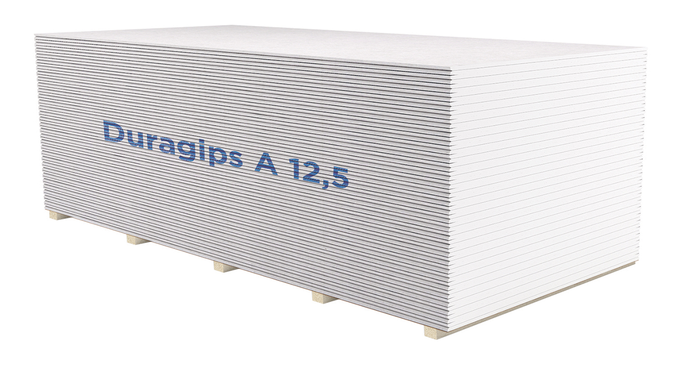 Common drywall tiles - Placa gips carton Duraziv Duragips A 12.5 x 1200 x 2600 mm, https:maxbau.ro