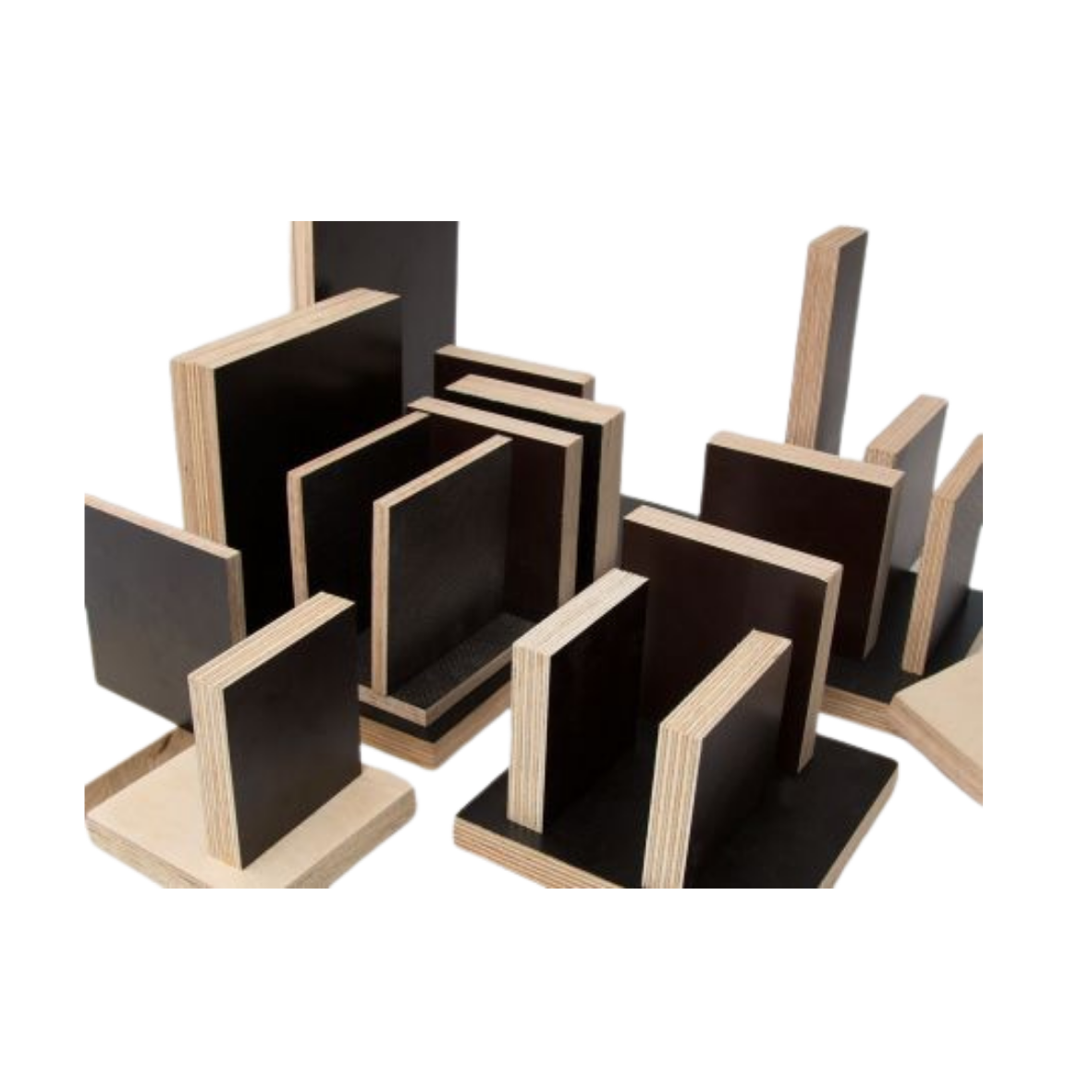 Plywood - TEGO formwork plywood 12mm thickness, 1250 x 2500 mm phenolic film class A, https:maxbau.ro
