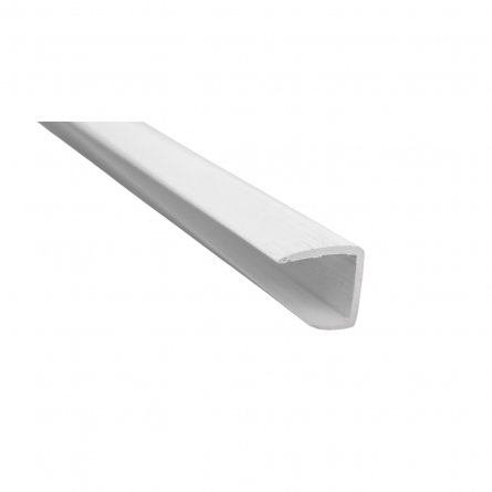 Piese si accesorii metalice gips carton - Profil de cant din PVC ProFEEL 12.5 x 3000 mm, https:maxbau.ro