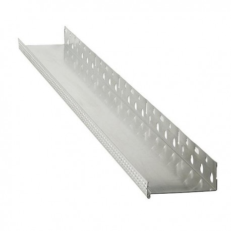 Thermosystem Accessories - Aluminum profile with Baumit 150 x 2500 mm with small holes, maxbau.ro