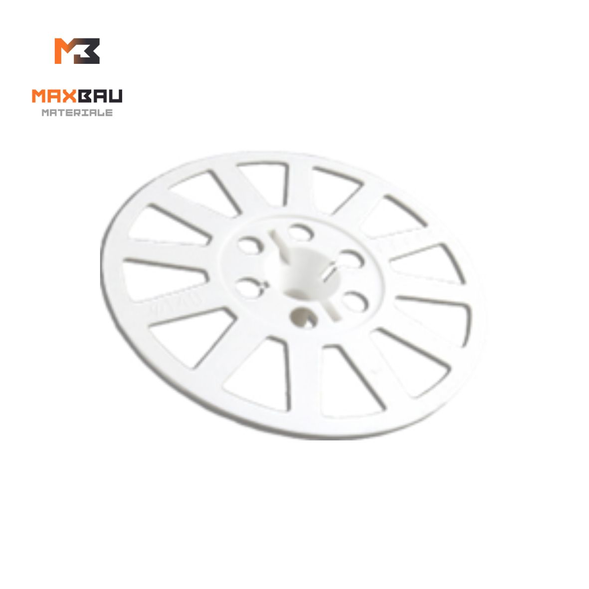 Thermosystem Accessories - Plastic rosette for fixing the Maxbau basaltic wool 140 mm, 300 pcs/carton, https:maxbau.ro