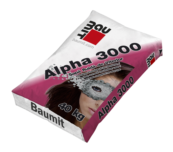 Sapa autonivelanta - Sapa Baumit Ipsos Alpha 3000 40KG, https:maxbau.ro