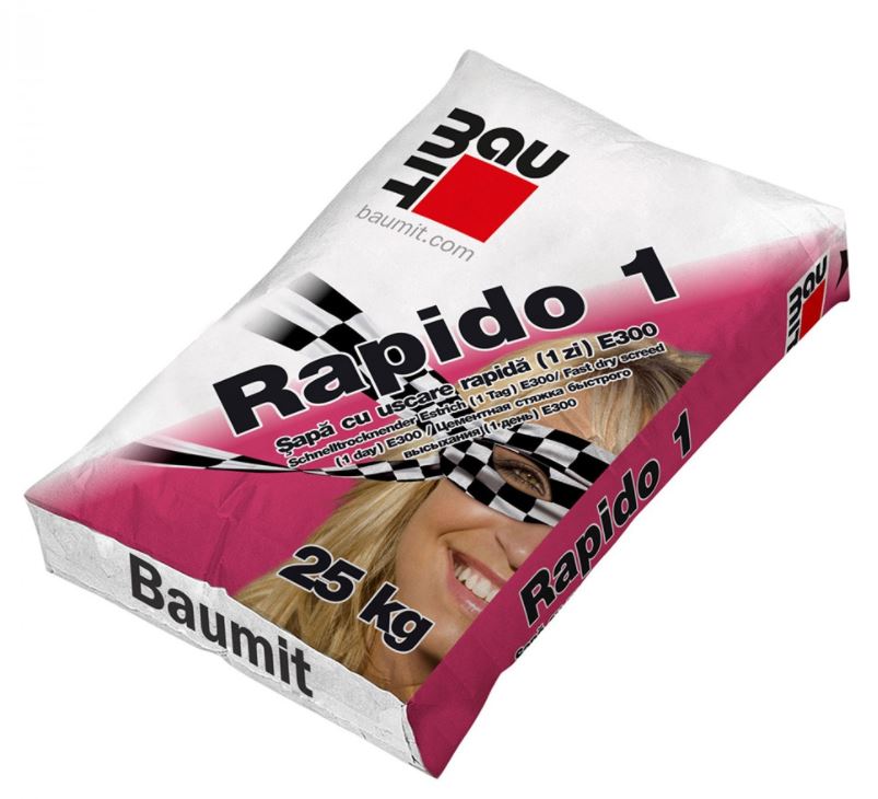 Equalization screed - Baumit Rapido 1 25 kg leveling screed, https:maxbau.ro