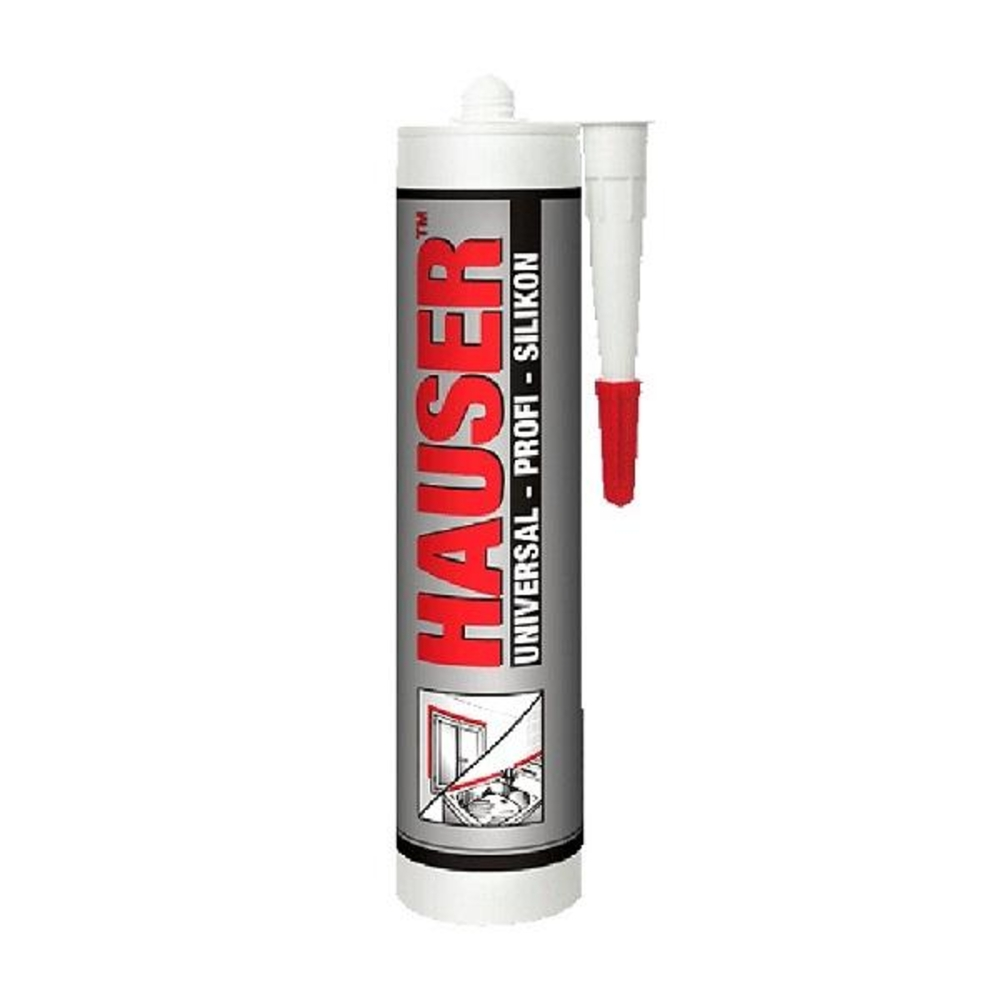 Silicones - Silicone universal white Hauser 260 ml, https:maxbau.ro