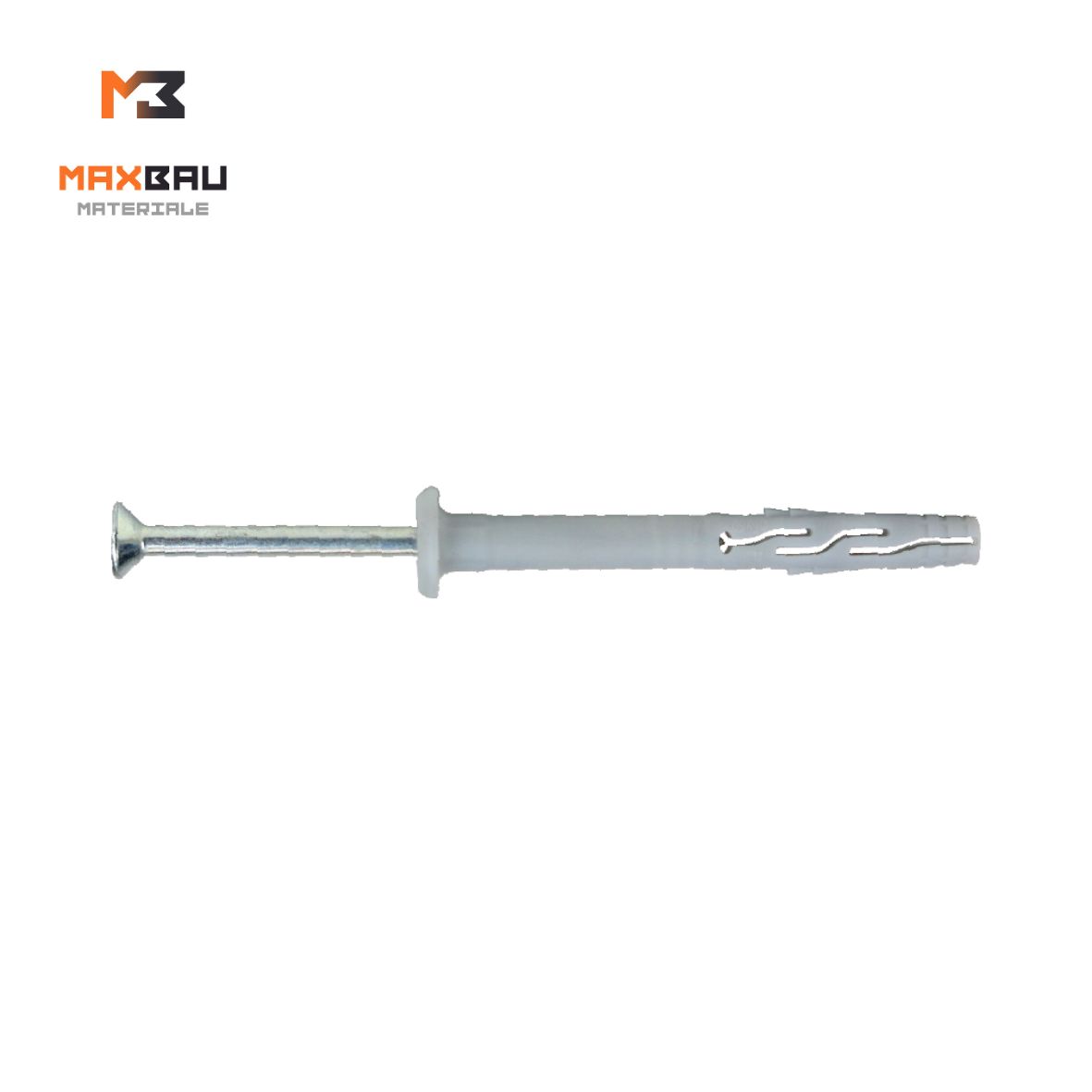 Dowels for plasterboard - Maxbau 6 x 40 mm double screw, 200 pcs/carton, https:maxbau.ro