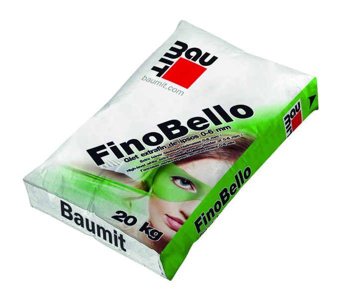 Gleturi - Glet extrafin de ipsos Baumit FinoBello 20KG, maxbau.ro