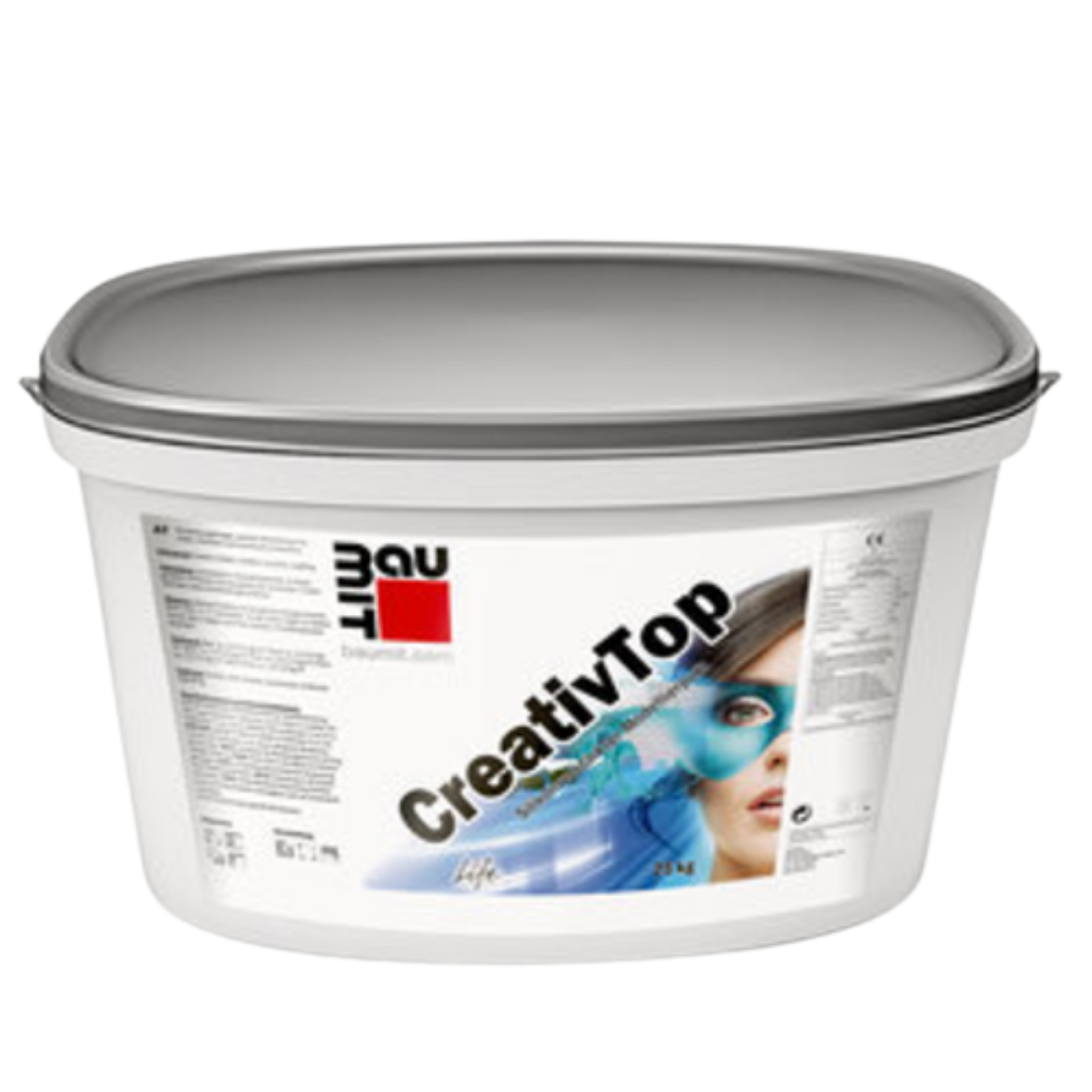 Decorative plasters - Baumit CreativTop Fine White Plastering 25KG, https:maxbau.ro
