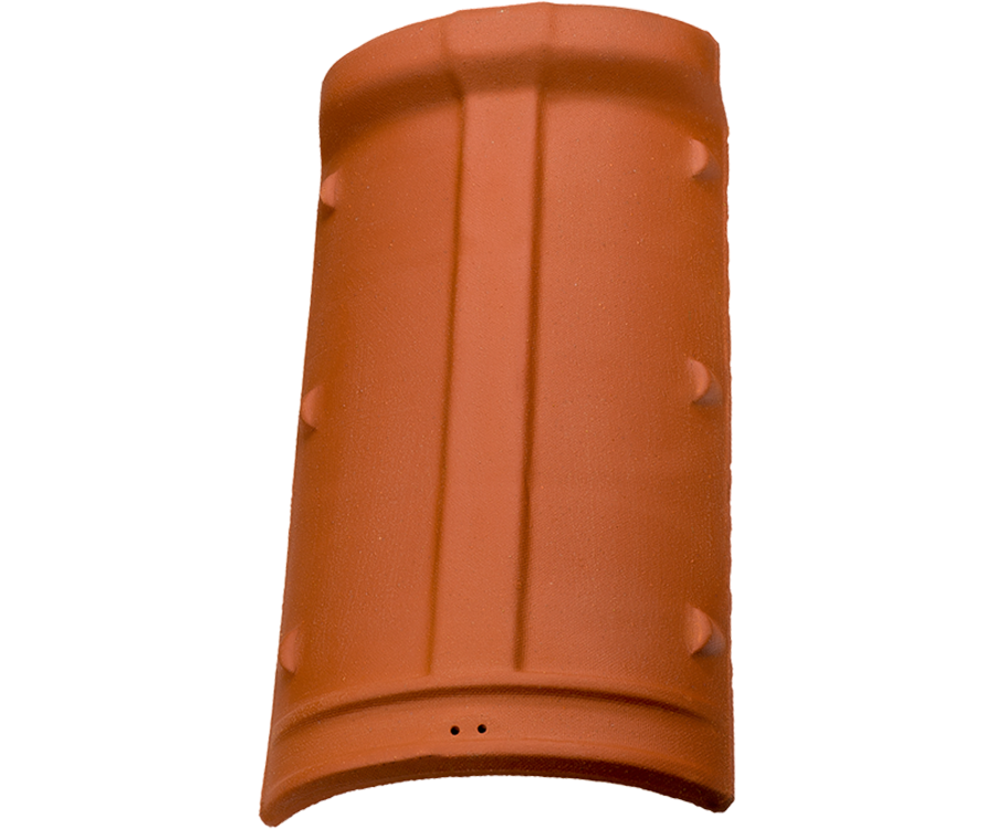 Tigla ceramica si accesorii - Tigla de coama Kebe natural 2.8 buc/ml, https:maxbau.ro