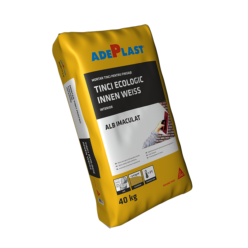Fine Plasters - Eco-friendly indoor tinci Adeplast Innen Weiss 40kg, https:maxbau.ro