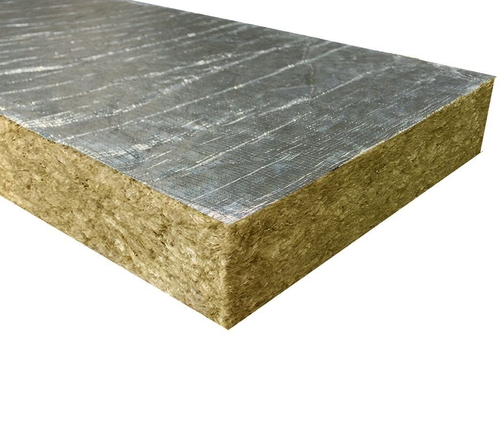 Vata bazaltica - Vata bazaltica cu aluminiu FIBRAN B-030, 10 cm grosime, 1200 x 600 mm, maxbau.ro