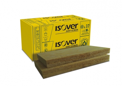 Basaltic insulation - Basaltic insulation Isover  PLU 10 cm thickness, 1000 x 600 mm, 2.4 sqm, https:maxbau.ro