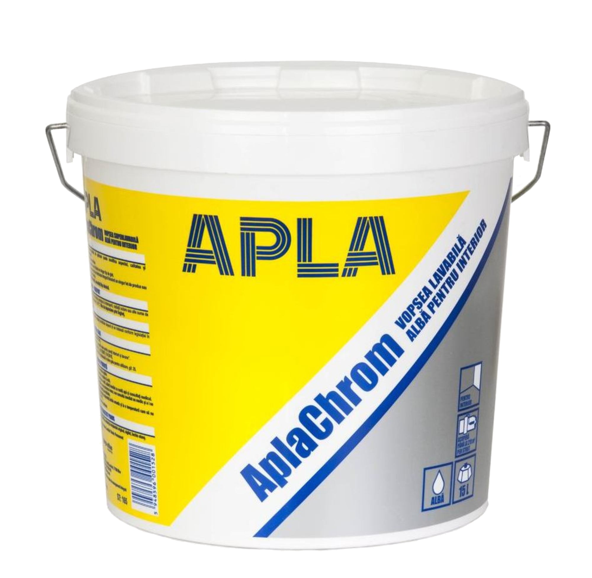 Paints - White washable paint for interior AplaChrom 25L, https:maxbau.ro