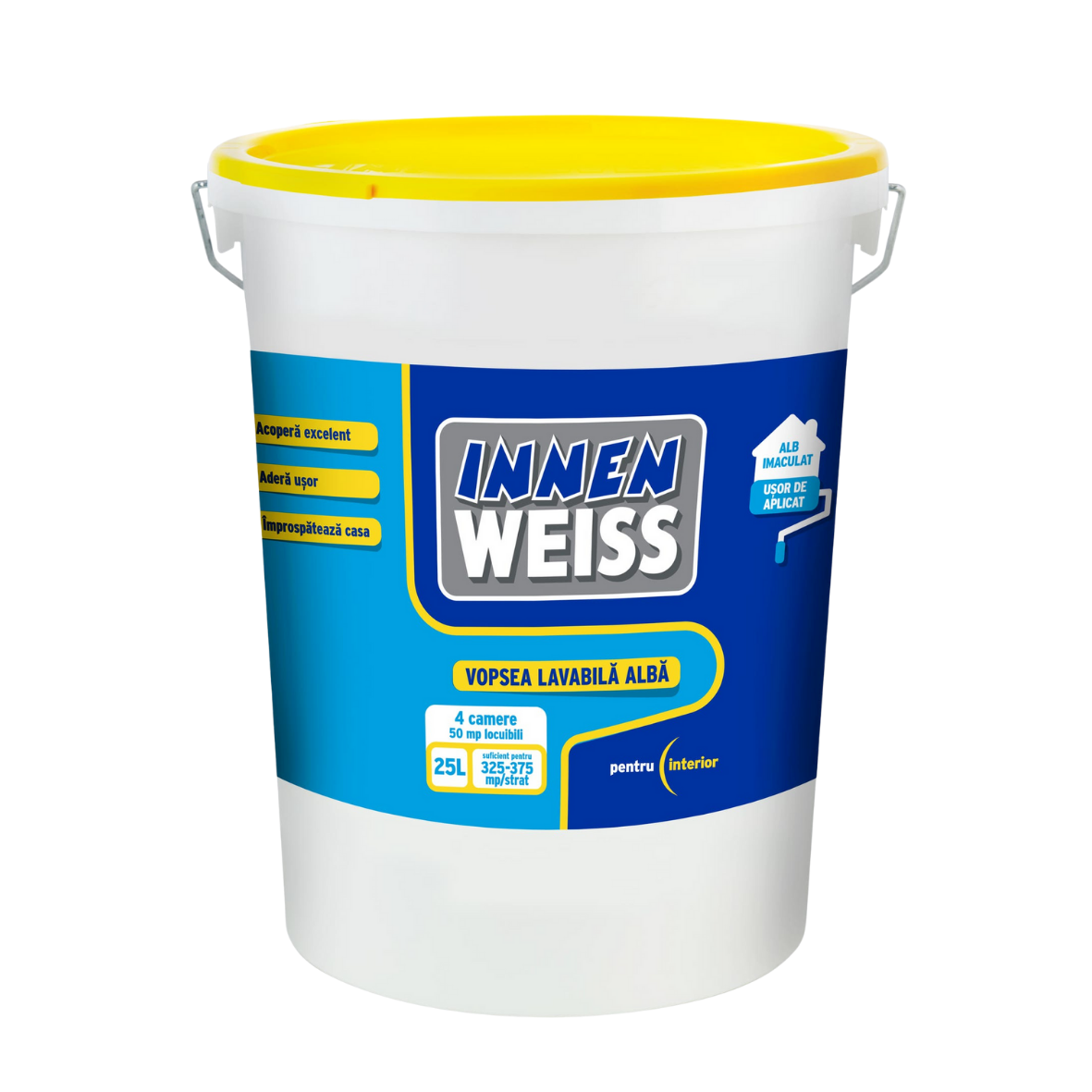 Paints - White washable paint for interior Fabryo InnenWeiss 25L, https:maxbau.ro
