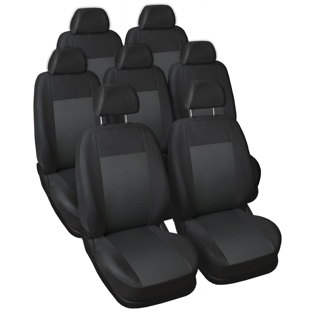 Productive Legend latch Set huse auto pentru scaune compatibile cu Dacia Logan MCV 2004-2012, 7  locuri, material textil Pret 250,00 RON