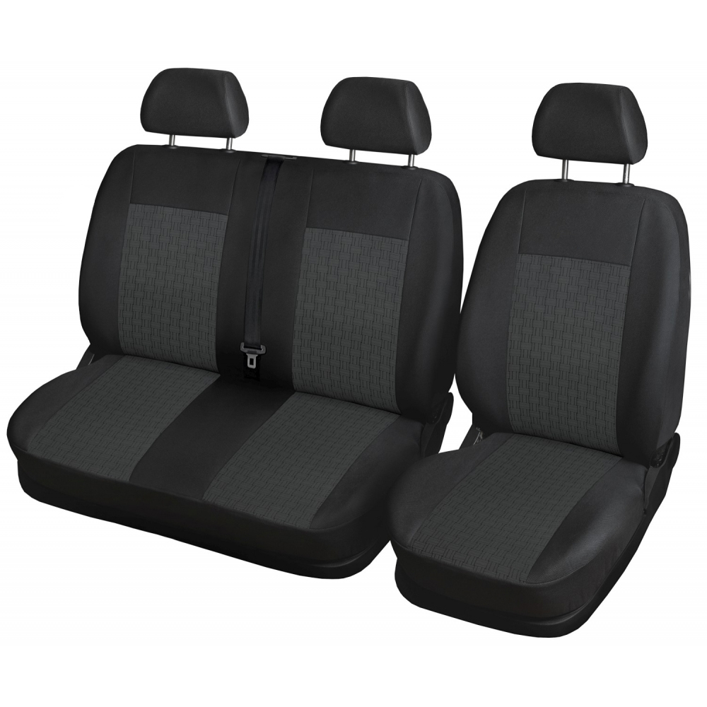 nickname Operate auxiliary Set huse scaune auto 2+1 compatibile Mercedes Sprinter 2006-2018, material  textil Pret 150,00 RON