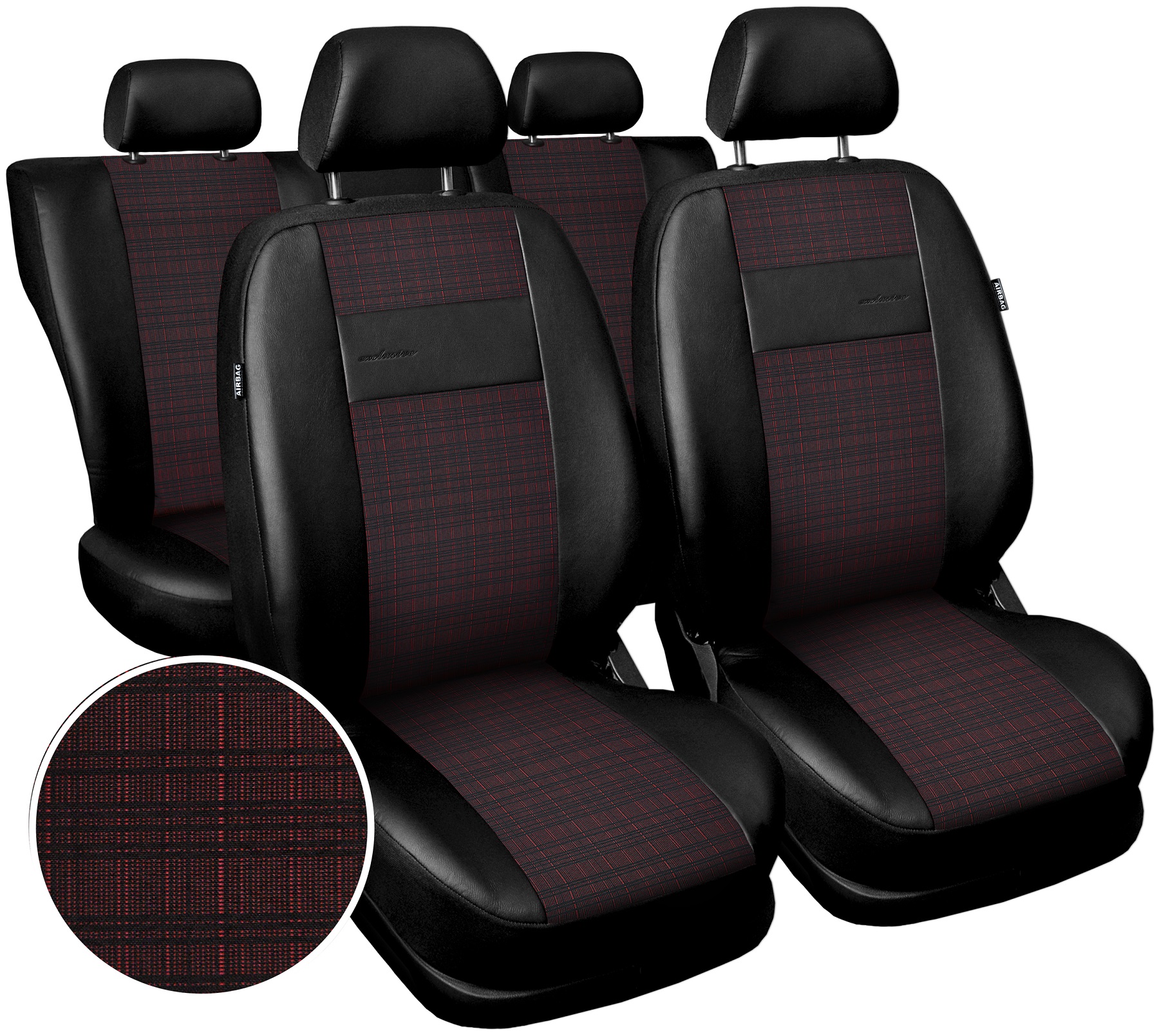colony spin wallet Set huse scaune auto Exclusive, universale, fata-spate, piele  ecologica+textil