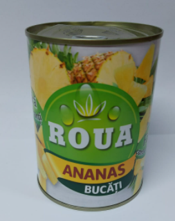 Conserve fructe - ANANAS ROUA 515G BUCATI
, mcanonstop.ro